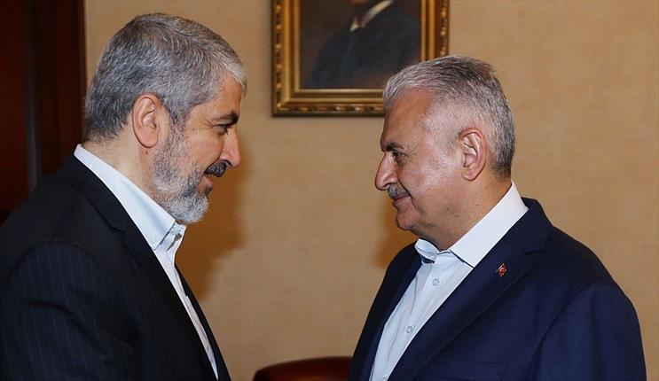 دیدار «خالد مشعل» با «یلدریم» مشعل یلدریم