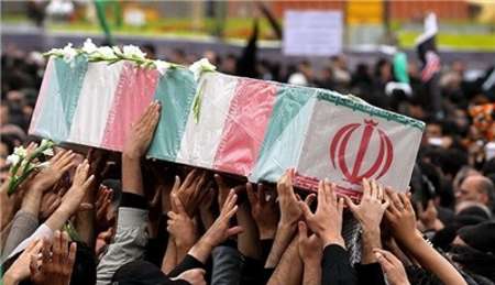 پیکر پاک مرزبان شهید «سید حسین طاهریان» در کاشمر به خاک سپرده شد تشییع شهید