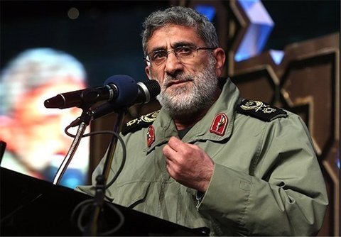 جانشین سپاه قدس: اگر جمهوری اسلامی نبود آمریکا منطقه را به آتش کشیده بود سردار قاآنی