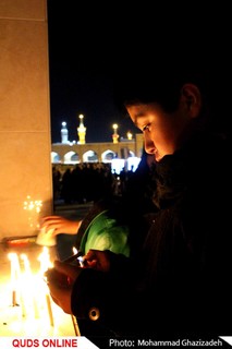 حال و هوای مشهدالرضا در شب شام غریبان امام مهربانیها