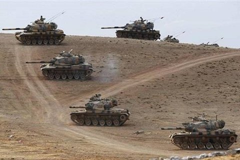 تروریستهای تحت حمایت ترکیه مدعی اشغال «الباب» شدند ارتش ترکیه