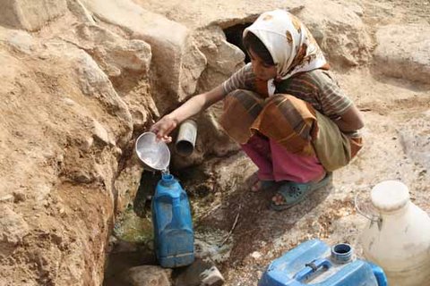 روستاهای جیرفت از آب بهداشتی محروم هستند مشکل آب شرب روستایی