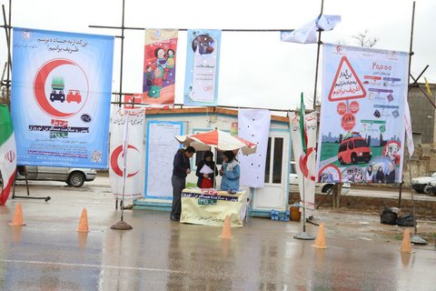 طرح «خادم نوروزی» در کرمان اجرا شد هلال احمر