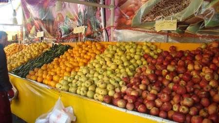 ۹ تن میوه شب عید در شهرستان مهدیشهر عرضه میشود عرضه میوه شب عید-گیلان