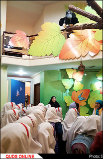نمایش عروسکی محیطی ریحانه+تصاویر