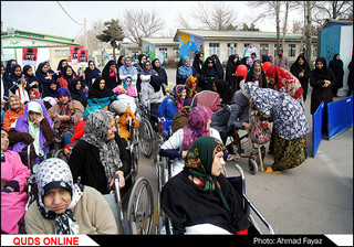 گزارش تصویری جشن نوروز در آسایشگاه معلولان شهید فیاض بخش
