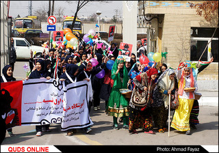 گزارش تصویری جشن نوروز در آسایشگاه معلولان شهید فیاض بخش