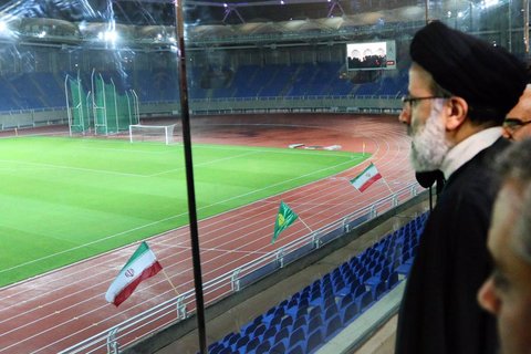 استادیوم مدرن امام رضا(ع) با حضور تولیت آستان قدس رضوی افتتاح شد ورزشگاه امام رضا - کراپشده