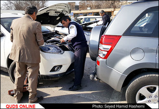 در ازدحام مرکز تعویض پلاک/تصاویر