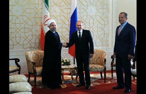 پوتین: روابط اقتصادی با ایران روزبروز بیشتر میشود پوتین روحانی
