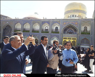 حضور رئیس جمهور تاتارستان وهیئت همراه درمشهد