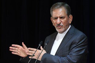 فیلم/ فرار جهانگیری از سوال خبرنگار/ روحانی کنارهگیری میکند یا جهانگیری!؟ جهانگیری