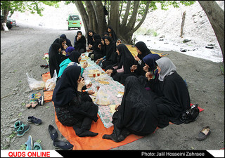اردوی یکروزه دختران بی سرپرست خیر یه عمیدی