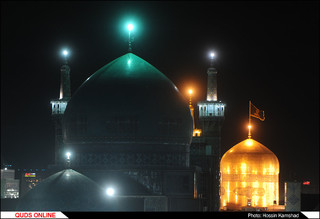مراسم احیاء شب بیست و سوم ماه رمضان در حرم مطهر رضوی برگزار شد