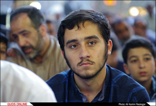 مراسم سالگرد شهدای هفتم تیر در حرم مطهررضوی