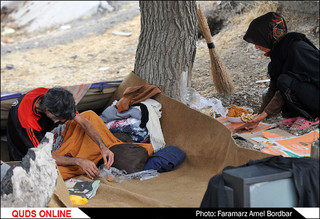 زندگی زیر سقف آسمان