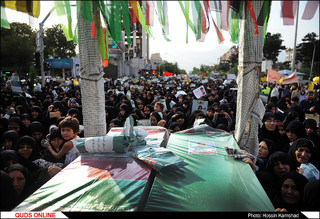 راهپیمایی مدافعان عفاف و حجاب در مشهد برگزار شد. /گزارش تصویری