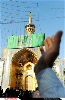 مراسم جاروی دربانان حرم رضوی / گزارش تصویری
