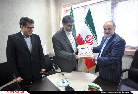 روزنامه قدس میزبان اعضای خانه مطبوعات شد قدس