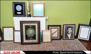مراسم رونمایی از پلاک افتخار محمدرضاصابری