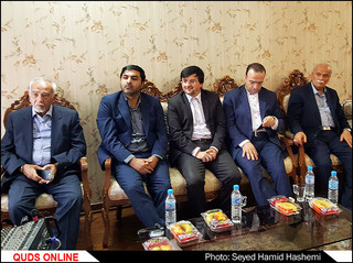 مراسم رونمایی از پلاک افتخار محمدرضاصابری