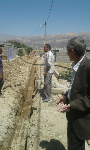 ۴۰ خانوار روستای قوام آباد نرگاه از آب شرب سالم بهرمند شدند 7