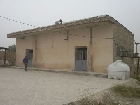 نمای اولیه مسجد روستای باباکلان 