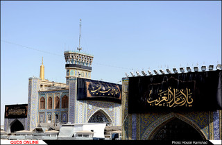 بزرگترین اجتماع هیئتهای مذهبی روز تاسوعا در حرم رضوی برگزار شد /گزارش تصویری