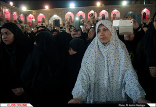 با حضور تولیت آستان قدس رضوی مراسم سنتی شام غریبان حسینی در حرم امام رضا(ع) برگزار شد