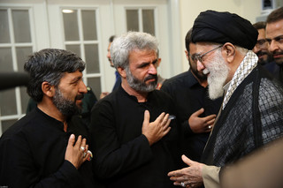 رهبر معظم انقلاب اسلامی در دیدار خانواده شهید محسن حججی