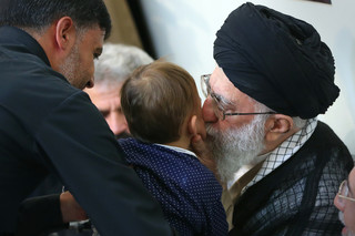 رهبر معظم انقلاب اسلامی در دیدار خانواده شهید محسن حججی