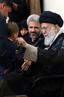 رهبر معظم انقلاب اسلامی در دیدار خانواده شهید محسن حججی