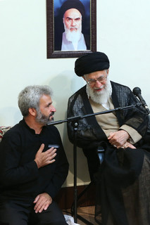 رهبر معظم انقلاب اسلامی در دیدار خانواده شهید محسن حججی