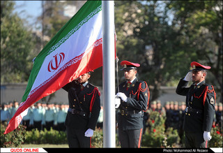 مراسم صبحگاه عمومی نیروی انتظامی