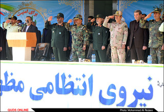 مراسم صبحگاه عمومی نیروی انتظامی