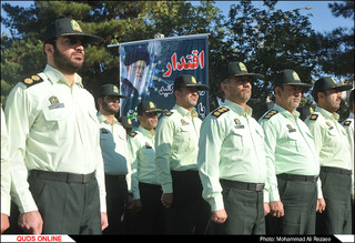 مراسم صبحگاه عمومی نیروی انتظامی