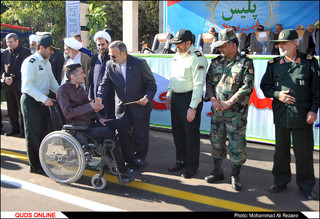 مراسم صبحگاه عمومی نیروی انتظامی