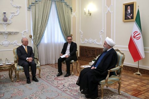 روحانی: اراده ایران همکاری بلندمدت با آژانس در چارچوب مقررات بین المللی است
روحانی