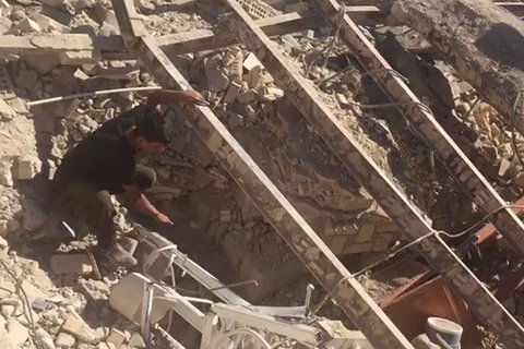 اختصاصی قدس/ وضعیت زلزله زدگان در روستای امام عباس کرمانشاه+فیلم روستای امام عباس