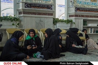 کاروان زائرین پیاده مهاجر افغان و اتباع خارجی
