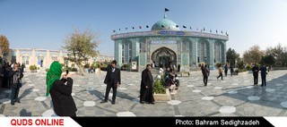 کاروان زائرین پیاده مهاجر افغان و اتباع خارجی