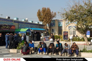 کاروان زائرین پیاده مهاجر افغان و اتباع خارجی