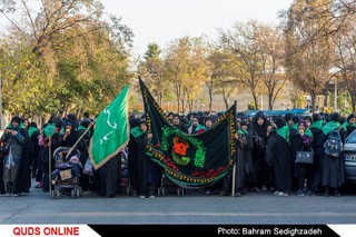 کاروان زائرین پیاده مهاجر افغان و اتباع خارجی