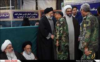 مراسم جشن روز میلاد حضرت محمد (ص)در رواق امام خمینی