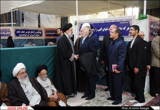 مراسم جشن روز میلاد حضرت محمد (ص)در رواق امام خمینی