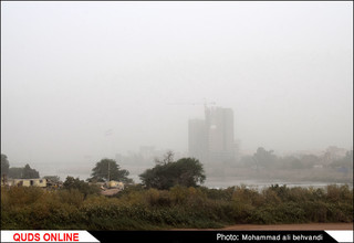 خوزستان ایستاده در غبار
