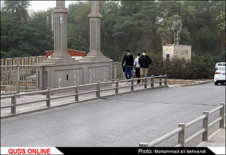 خوزستان ایستاده در غبار