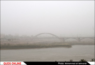 خوزستان ایستاده در غبار