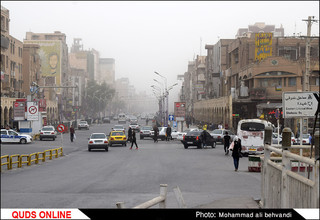 خوزستان ایستاده در غبار