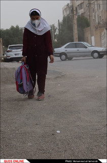 خوزستان ایستاده در غبار